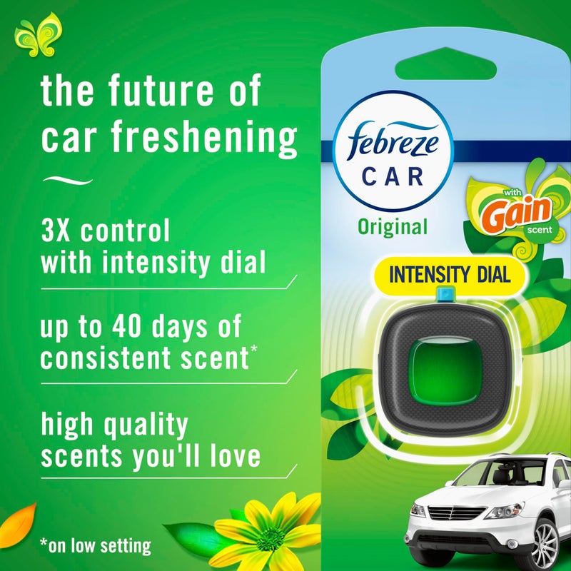Febreze Car Air Freshener Vent Clip with Gain Scent Original, 1 count - Image 2