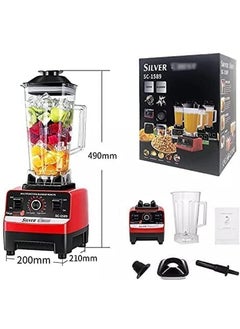 SILVER CREST Silver Crest 4500w Heavy Duty Commercial Grade Blender With 2 Jars  - Image 3