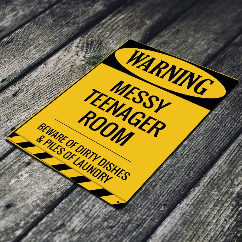 JP's Parcels طرود JP TIN TIN DICT Room Decor-Teenager Kids Bedroom Door Door Metal Sign - Image 4