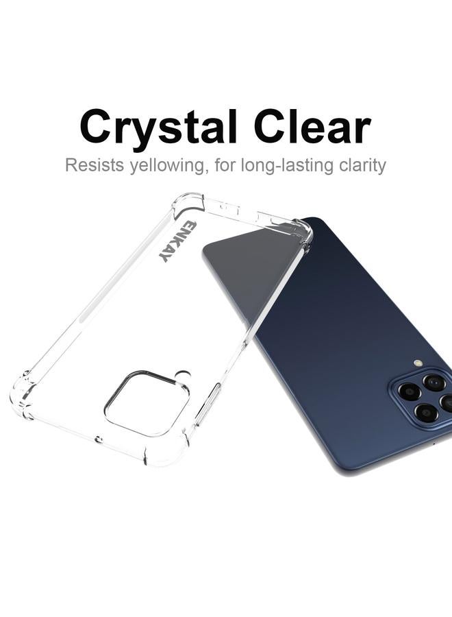 إنكاي جراب لهاتف Samsung Galaxy M53 5G جراب هاتف شفاف مقاوم للصدمات من مادة TPU - Image 3