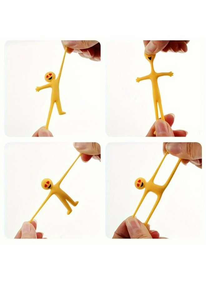 25 Pcs Stretchable Yellow Stress Relief Toys Kids' Christmas Party Favors - Image 5