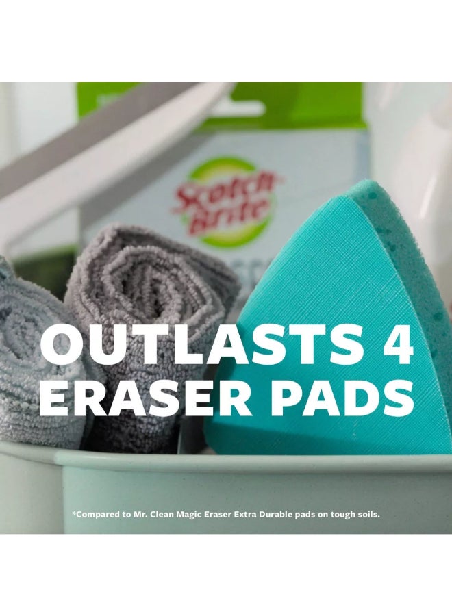 Scotch Brite Reusable Bathroom Buildup Remover Swift Scrub Teal 0.8 x 4.5 x 3.8 Inch 9895350 - Image 4