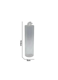 PVC Bottle Skin Care Bottle Dropper Bottle Suit Cosmetic Bottle Ornaments Cosmetic Cosmetic Package Material Available 75ml Bottle-Color:Transparent Pvc Bottle Straight-leg Can Hold Small Products