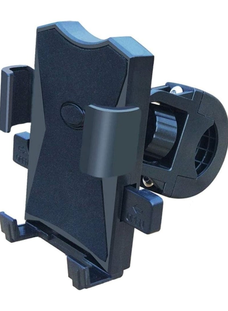 هويتك حامل هاتف متطور للدراجات النارية والدراجات النارية بقاعدة سميكة، حامل عالمي للهواتف المحمولة للملاحة - Image 1