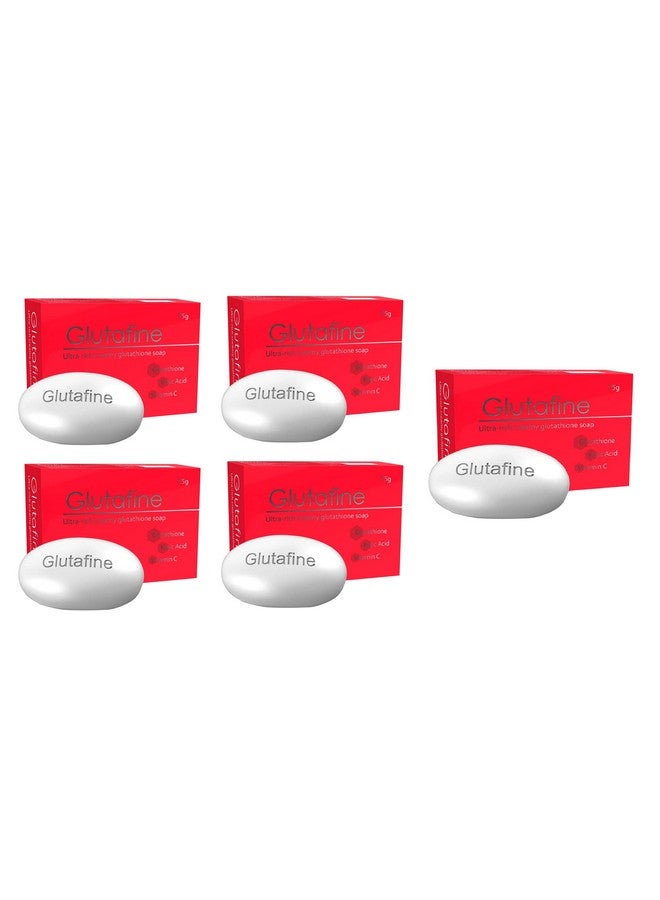 ETHIGLO Glutafine Skin Lightening Soap - 75Gm - Pack Of 5  - Image 1