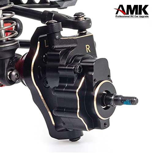 AMK TRX4 Brass Counter Weight Black Coating Portal Axle Housing for 1/10 RC Crawler TRX6 TRX-4 Bronco Defender Upgrade (8 in 1 Set for TRX4) - Image 5