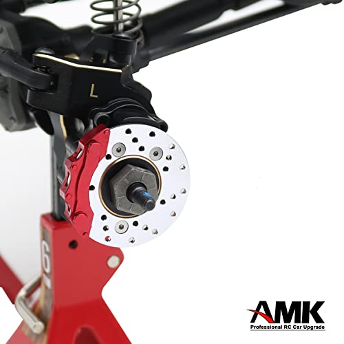 AMK TRX4 Brass Counter Weight Black Coating Portal Axle Housing for 1/10 RC Crawler TRX6 TRX-4 Bronco Defender Upgrade (8 in 1 Set for TRX4) - Image 4