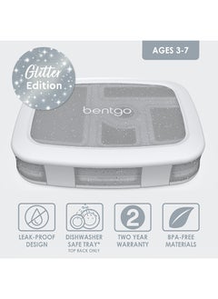Bentgo Kids Glitter Lunchbox - Silver  - Image 4