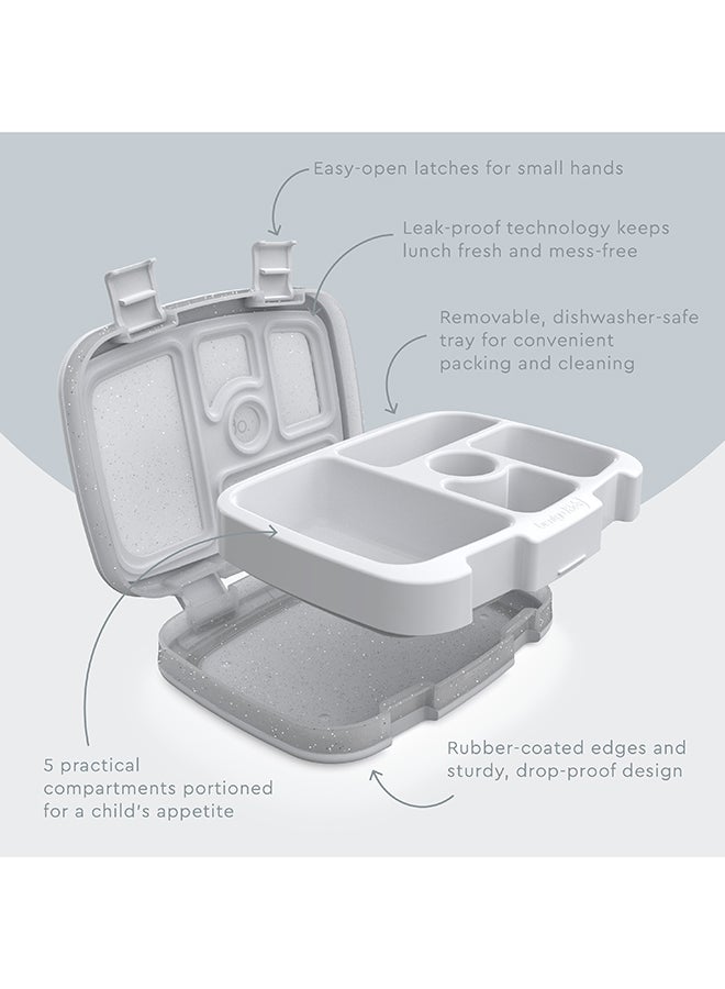 Bentgo Kids Glitter Lunchbox - Silver - Image 2