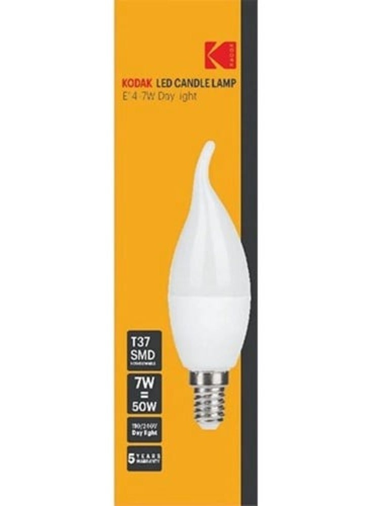 كوداك لمبات شمعة ليد كوداك 7 وات E14 درزن 12 حبه - Image 2