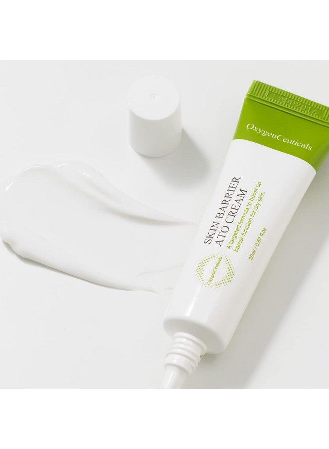 OxygenCeuticals Skin Barrier Ato Cream Protective Korean Moisturizer For Sensitive Atopic Skin 0.67 Ounces (20Ml) - Image 4