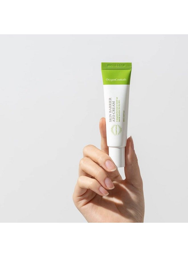 OxygenCeuticals Skin Barrier Ato Cream Protective Korean Moisturizer For Sensitive Atopic Skin 0.67 Ounces (20Ml) - Image 5