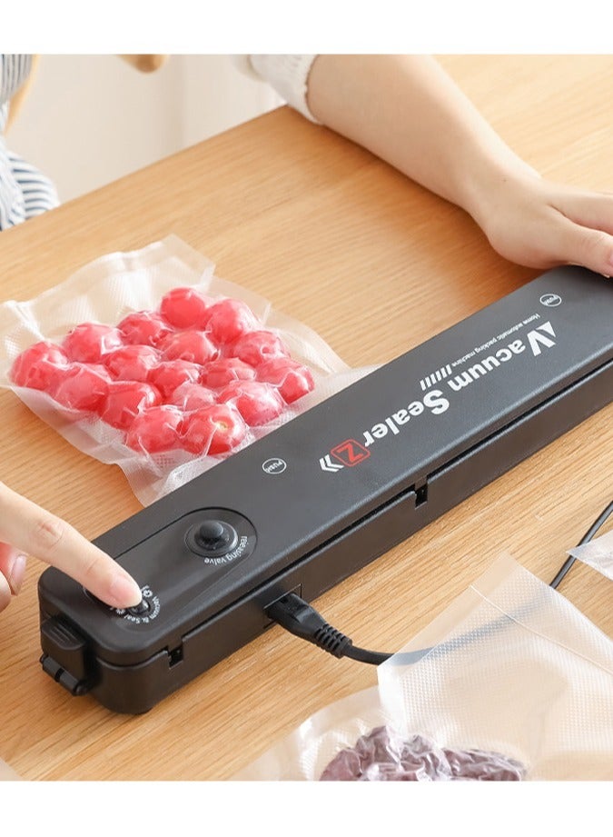 Vacuum Sealer Machine for Food, Meat, Sous-Vide Cooking, Cold Storage, Store Beef, Fish, and Vegetables, Supports Quick Seal Bags/Pouches and Rolls  - Image 4