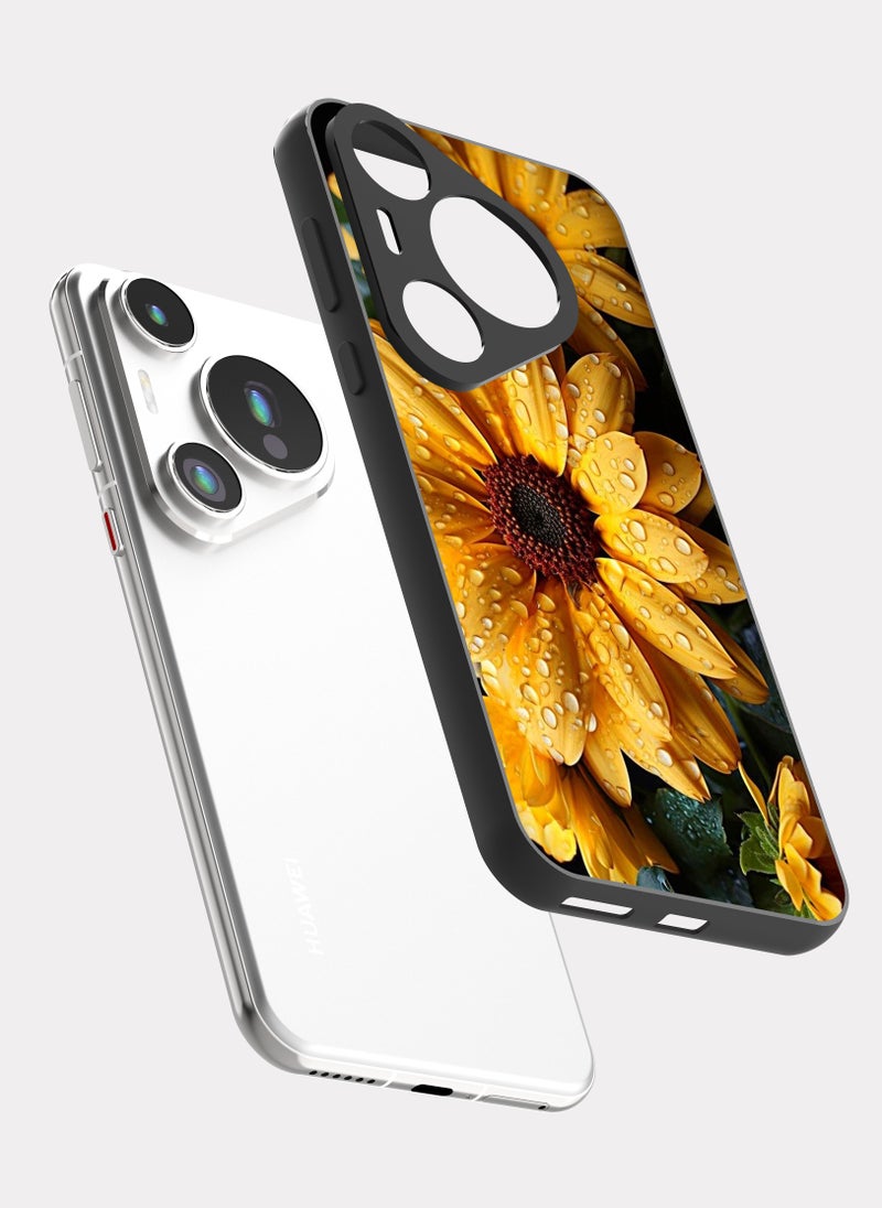 بكسلات كفر هواوي بيورا 70 برو وردة صفراء اصفر - Image 2