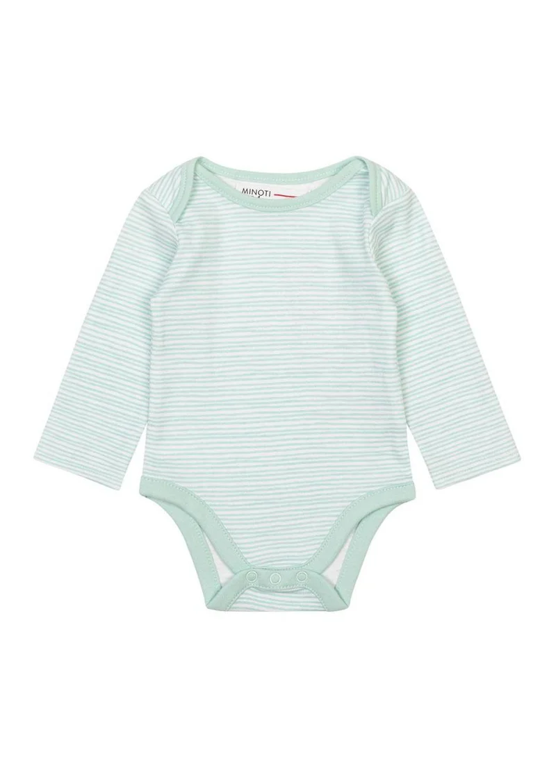 MINOTI Baby Dungaree Set with Character Print and Bodysuit