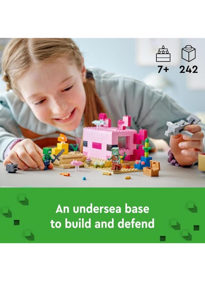 LEGO The Axolot House Building Toy - 242 Pcs  - Image 3