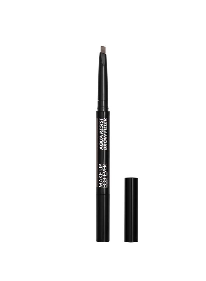 MAKE UP FOR EVER Aqua Resist Brow Filler - 25 - Medium Ash - Image 1