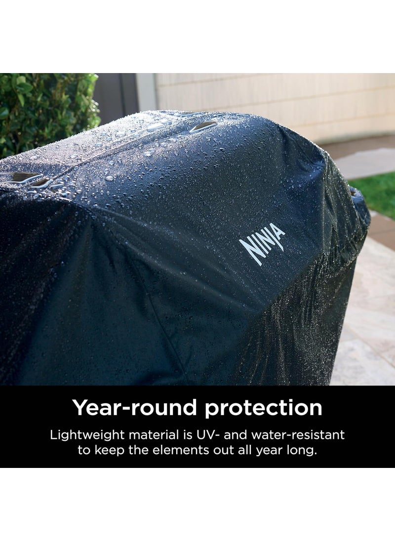 Ninja Ninja FlexFlame Upgrades Premium Grill Cover Lightweight and Durable UV and WaterResistant PG300 Series Exclusively fits PG300 Series XSKPGCVR  - Image 2