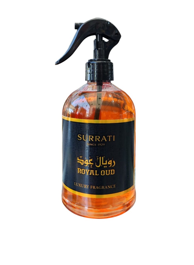 سوراتي معطر ومعقم للجو والمفارش رويال عود 500 مل - Image 1