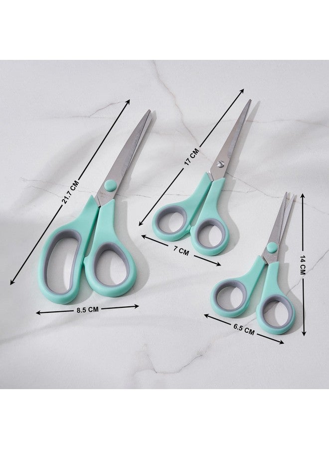 Home Centre Home Centre Jarvis Hobbiton Set of 3 Stainless Steel Kitchen Scissors  - Image 3