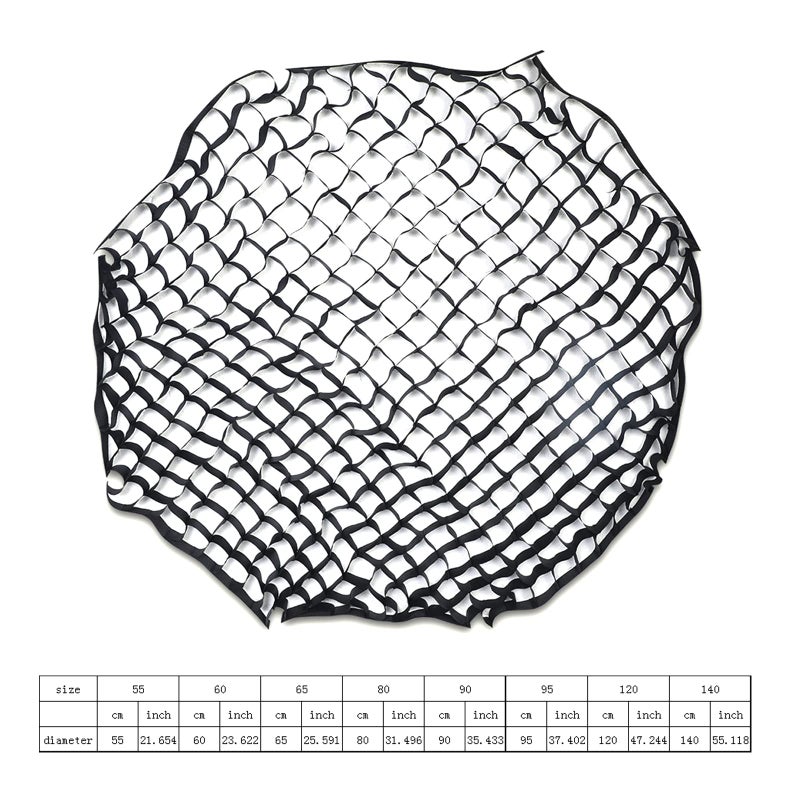 65cm Octagonal Grid Honeycomb Grille For Film Photography Softbox Light Reflector - Image 5