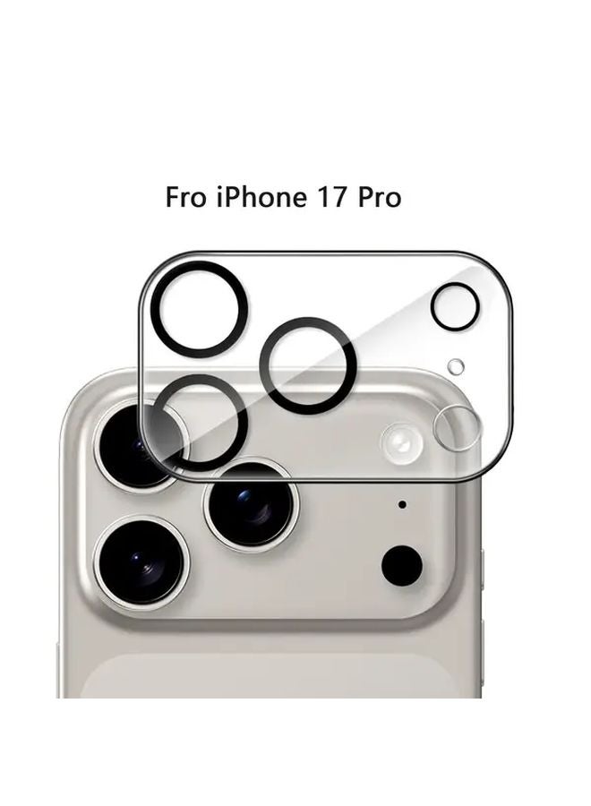 Transparent Color Camera Lens Protector For iPhone 17 Pro Scratch Resistant - Image 1