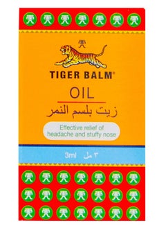 Tiger Balm Oil For Headache And Stuffy Nose 3ml (Pack of 3)  - Image 2