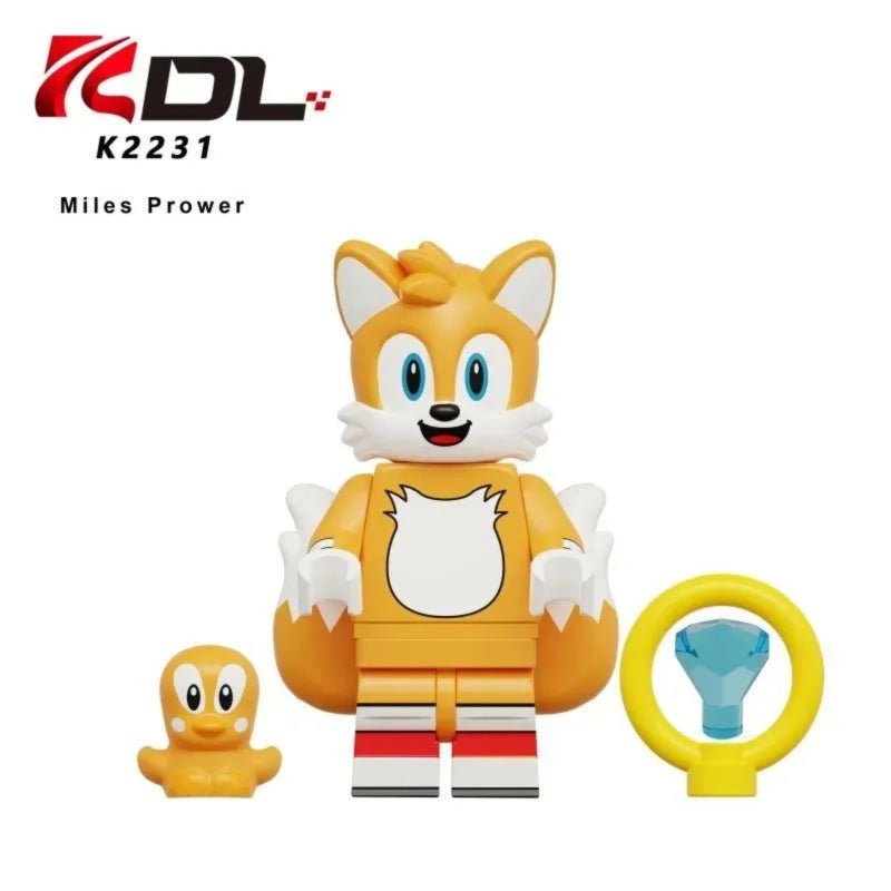 Anime and game building block figurines from the Supersonic series - Image 5