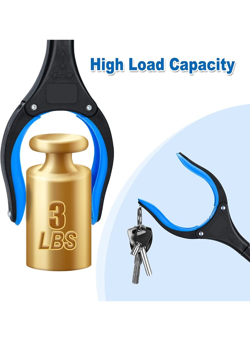 32 Inch Grabber Reacher Tool, Foldable Long Handheld Grabber Tool with Magnetic Tip, Anti-Slip Pick up Grab Tool for Elderly & Disabled Reaching Assist Arm Extension - Image 4