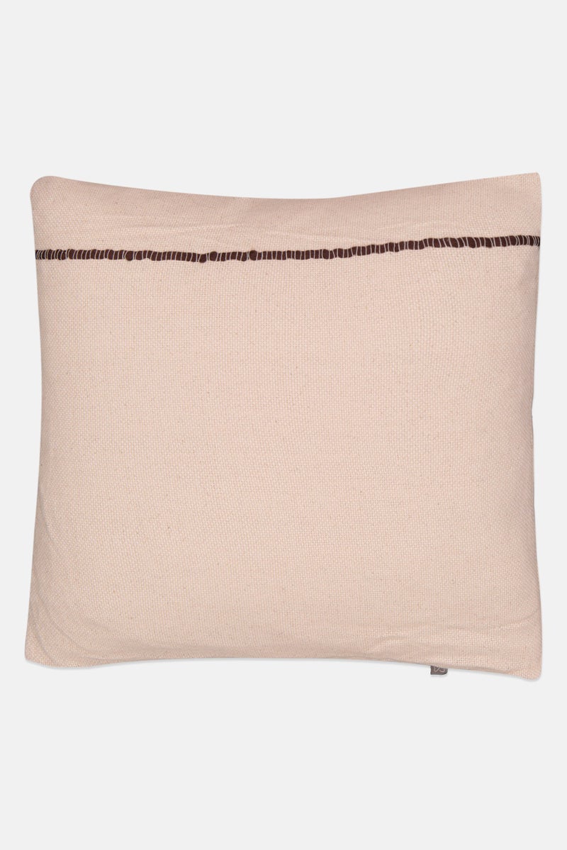 Muy Mucho Textured Pattern Chair Cushion 40 X 40 cm, Beige - Image 1