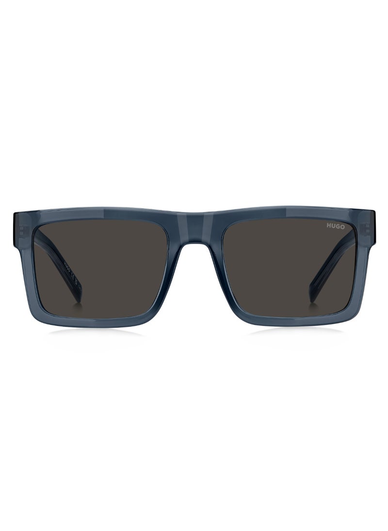 HUGO RECTANGULAR FLAT TOP HUGO Sunglasses  - Image 3