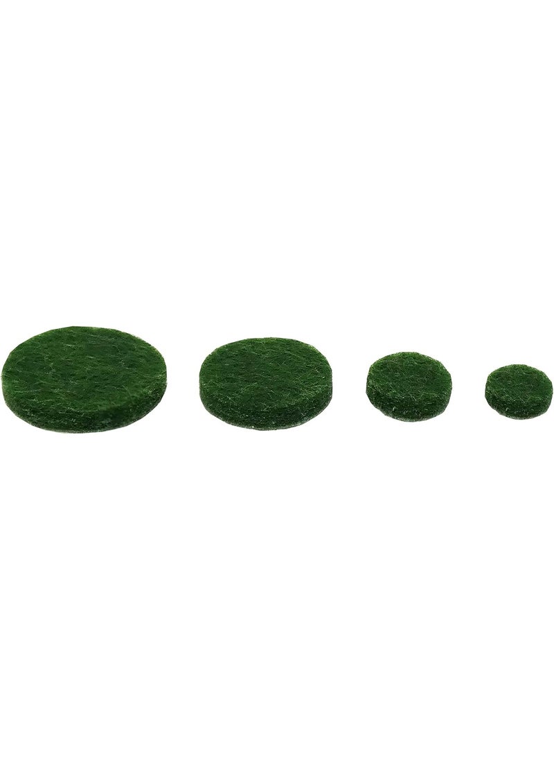 Shepherd Hardware Shepherd Hardware 9423 Self-Adhesive Felt Surface Protection Pads, Assorted Sizes, 46-Count, Green  - Image 2