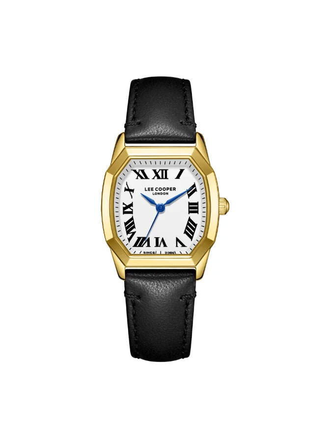 Lee Cooper Female's Leather Analog Watch LC08202.131 - 27x34 mm