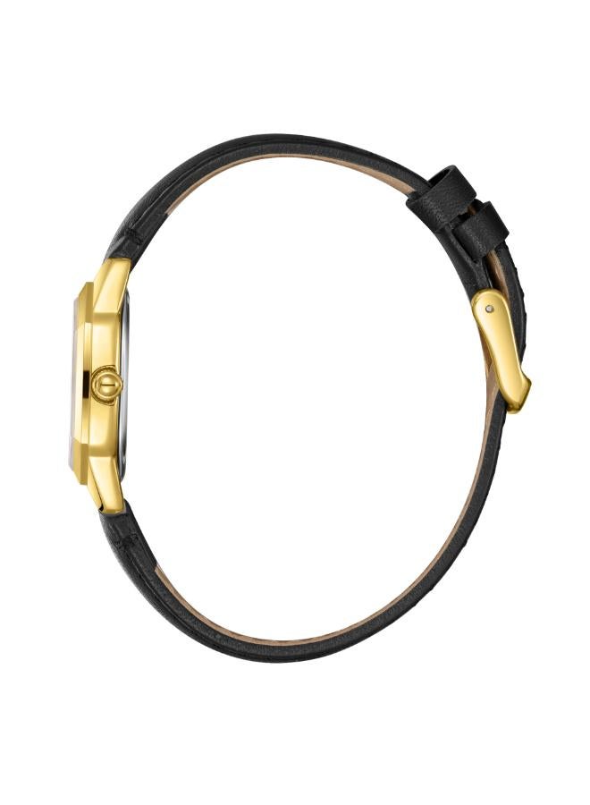 لي كوبر ساعة جلد نسائية بعقارب . -  مم - Image 3