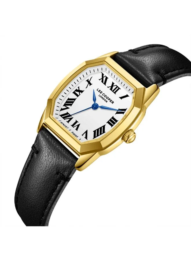 لي كوبر ساعة جلد نسائية بعقارب . -  مم
