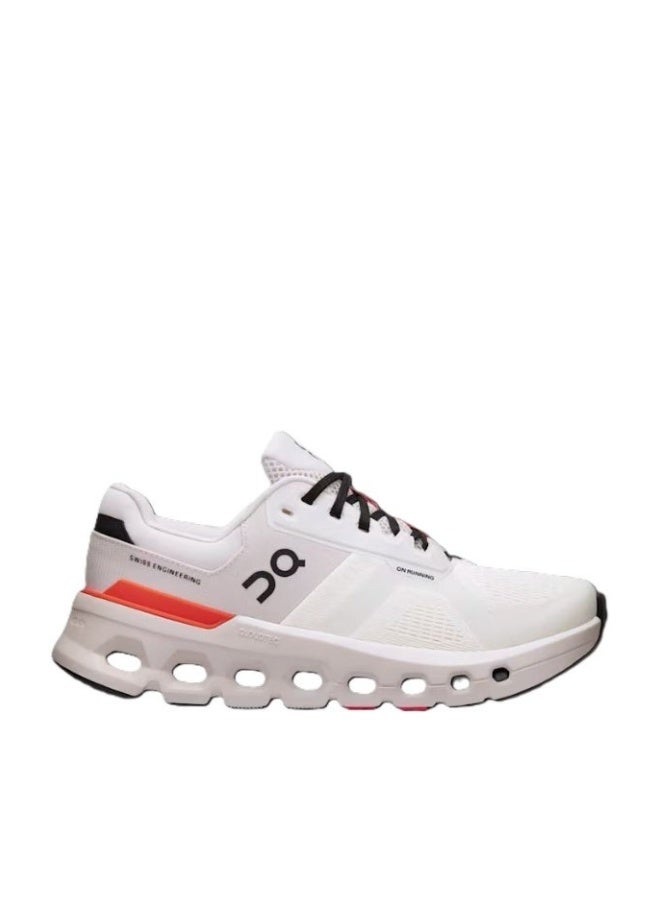 On Running Cloudrunner 2 Sneaker - White/Sand - Image 1