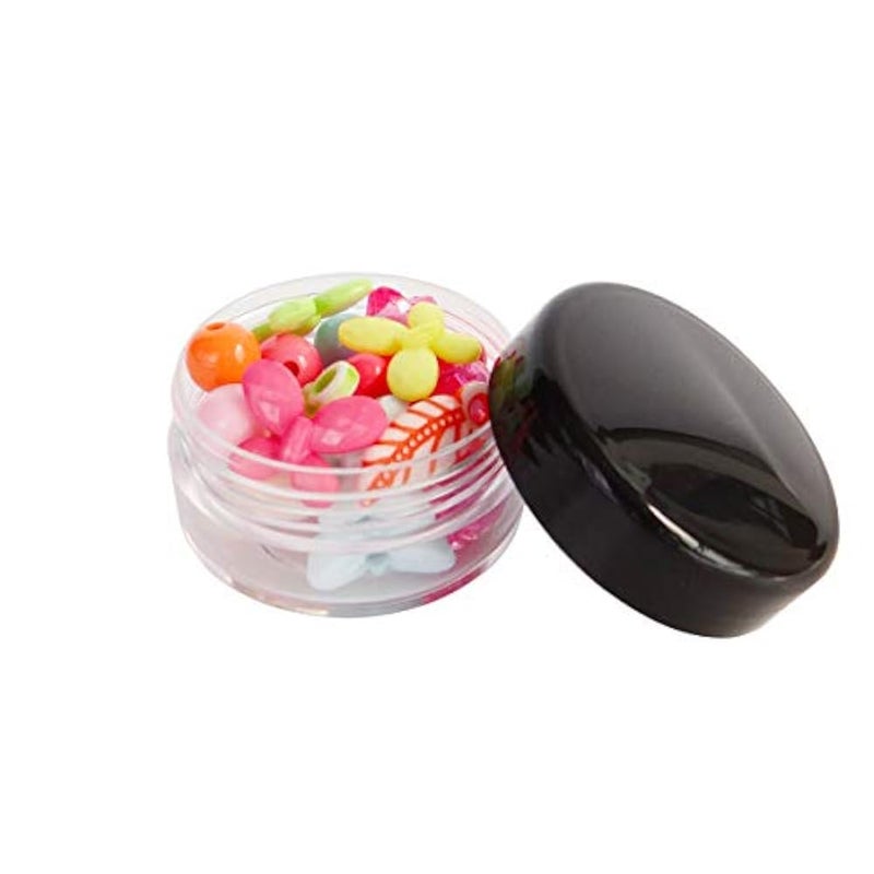 GreatforU Pack of 20 Containers, 3 g Empty Samples, 3 ml Small Cosmetic Containers with Lid for Cosmetic Jar, Make-up, Eyeshadow, Nails, Samples, Lip Gloss, Balm, Bath Lotion, Face Cream, Ointments - Image 5
