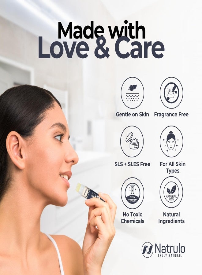 Natrulo Beef Tallow Lip Balm - Natural Tallow Beeswax Chapstick - Hydrating Moisturizer Grass Fed Bison Tallow Balm Lip Care - Soothes Chapped, Dry Lips, Sensitive Skin - Long Lasting & Vitamin Rich USA-Made - Image 3