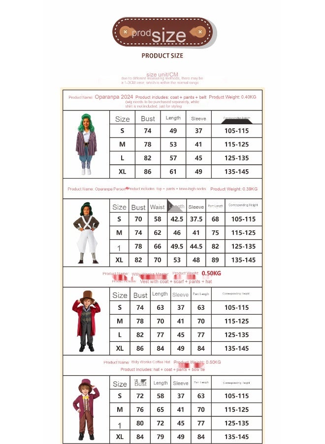 Halloween Charlie and Chocolate Factory Children's Costume Performances - Image 2