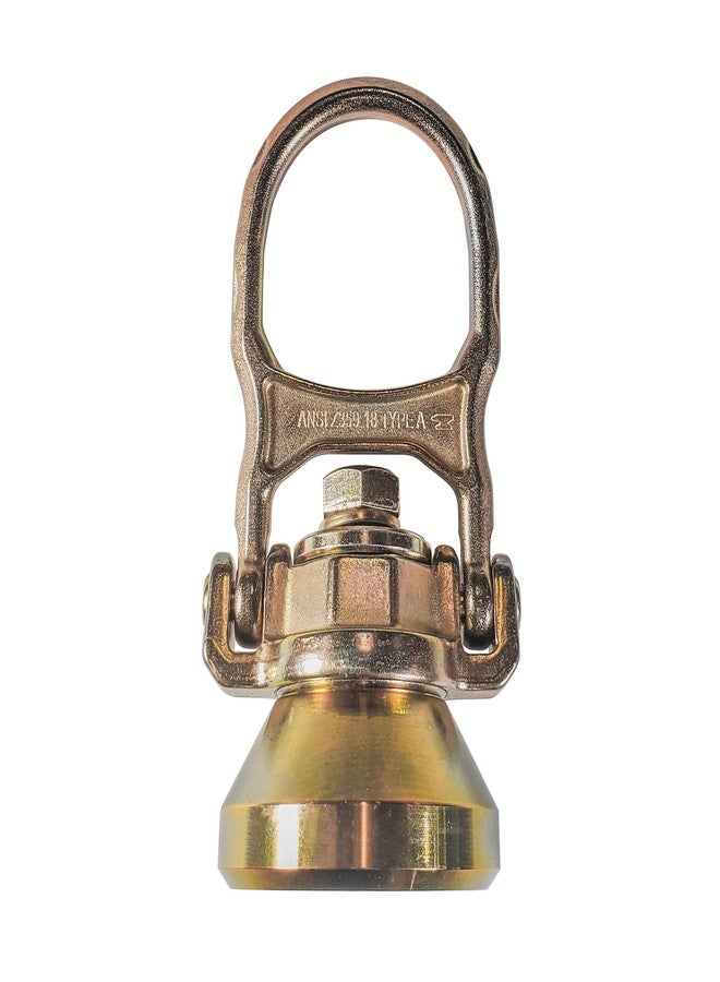 FRONTLINE FALL PROTECTION Frontline STWD5K ALPHA Swivel 5k Steel Anchor with Weld-on Puck - Image 1