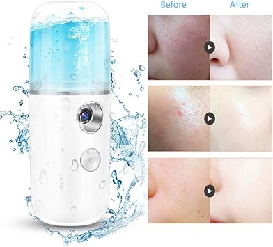 DEWIN Nano Face Mist Sprayer USB Handy Nano Mist Spray Atomization Face Facial Moisturizing Mist Sprayer 30ML - Image 3