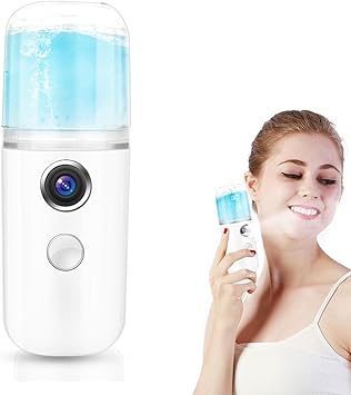 DEWIN Nano Face Mist Sprayer USB Handy Nano Mist Spray Atomization Face Facial Moisturizing Mist Sprayer 30ML - Image 1