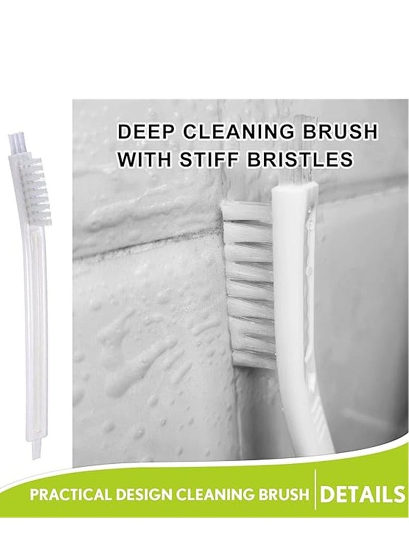 Small Cleaning Brushes, 30 Pcs Scrub Brushes, Crevice Cleaning Tool Set for Track Juicer Toaster Sink Tile Grout Grater Seafood, Detailing Cleaning Supplies Gadgets for Kitchen Appliances - Image 3