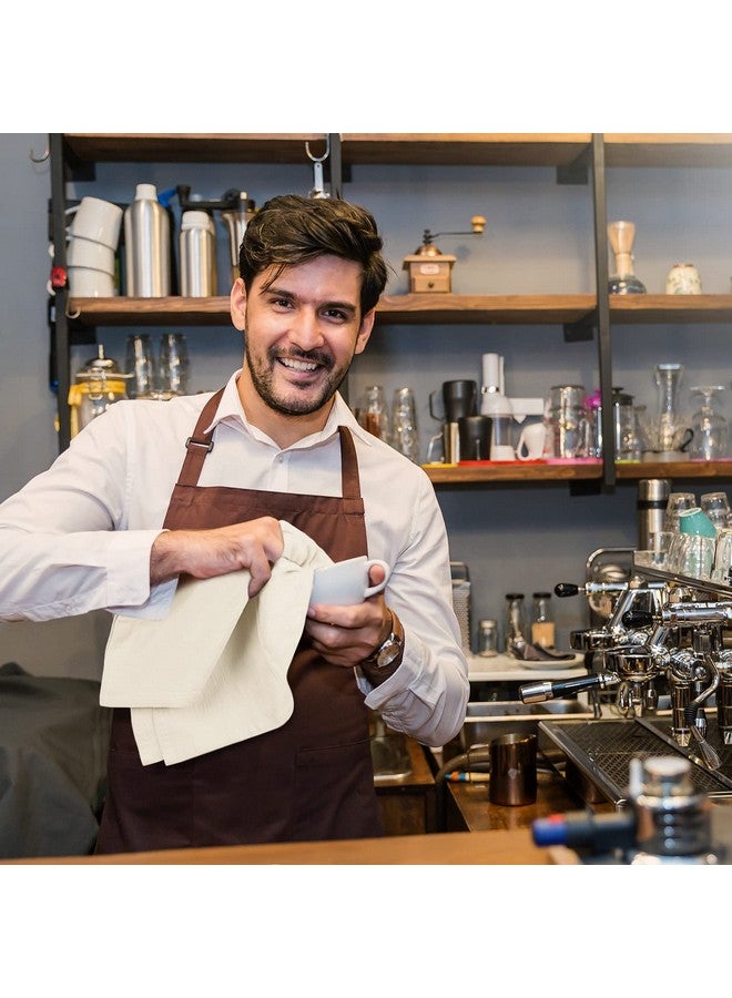 Utopia Kitchen منشفة مطبخ يوتوبيا الطبيعية من القماش [6 عبوة - 28 × 28 بوصة] 100% قطن مناشف شاي للتنظيف والتجفيف - قماش مطبخ عالي الامتصاص - Image 4