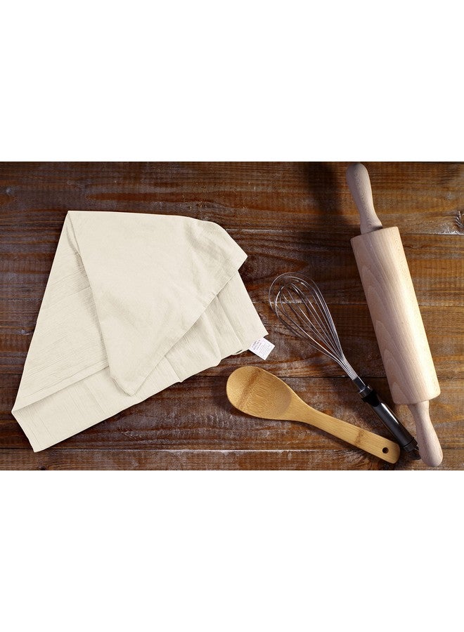 Utopia Kitchen منشفة مطبخ يوتوبيا الطبيعية من القماش [6 عبوة - 28 × 28 بوصة] 100% قطن مناشف شاي للتنظيف والتجفيف - قماش مطبخ عالي الامتصاص - Image 3
