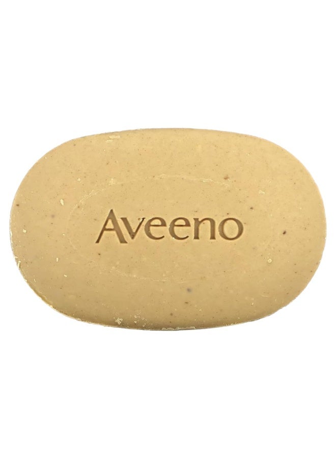 Aveeno Gentle Moisturizing Bar Facial Cleanser with Nourishing Oat for Dry Skin, Fragrance-free, Dye-Free, & Soap-Free, 3.5 oz (Pack of 6) - Image 3