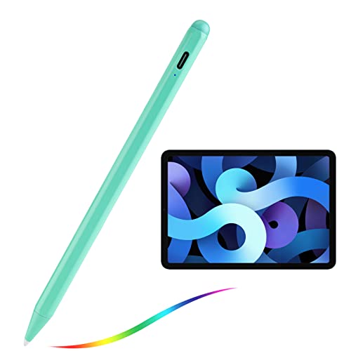 Bbata iPad Air 5th Generation Pencil Apple iPad Pen 9th Generation with Palm Rejection Active Stylus Pen for iPad Air 5th/4th,iPad Pro 12.9/11 Inch,iPad 10th/9th/8th/7th/6th,iPad mini 6 Pencil Green - Image 1