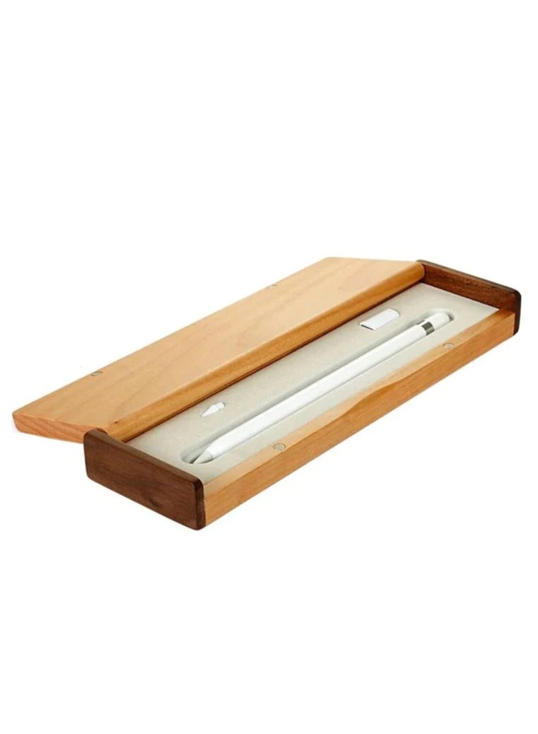 SAMDI Wooden Pencil Box Pencil Case Holder for Apple iPad Pro Pencil - Image 1