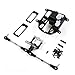 FLMLF Plastic Symmetric Turn Steering Radio Battery Box Kit for 15 HPI ROFUN BAHA KM ROVAN Baja 5B 5T 5SC Truck Rc Car Parts - Image 2