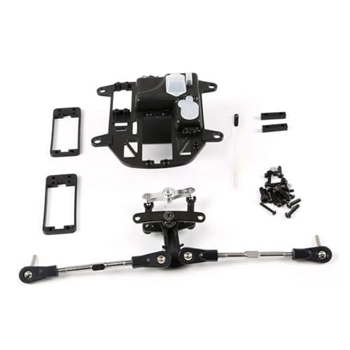 FLMLF Plastic Symmetric Turn Steering Radio Battery Box Kit for 15 HPI ROFUN BAHA KM ROVAN Baja 5B 5T 5SC Truck Rc Car Parts - Image 1
